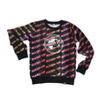 Mash-Up Color Blast Crew Neck Sweatshirt